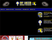 Tablet Screenshot of eny-soccer-referees.org